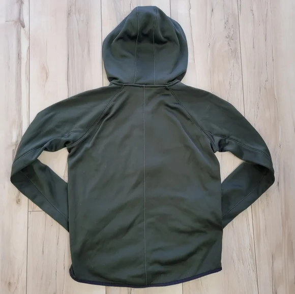 Under Armour - Dark Green Hoodie - Size Small - Picture 3 of 5
